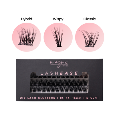 LASH EASE | DIY Lash Extensions (3 Rows)