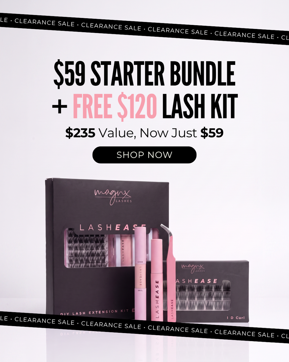 Lash Ease Ready Lash pre-glued cluster set, shop the collection